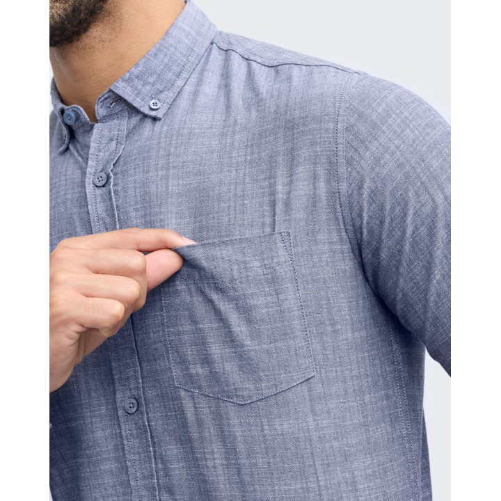 Camisa Hombre Paolo Azul Imperial