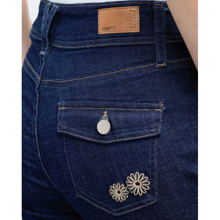 Jean Mujer Carme Natural