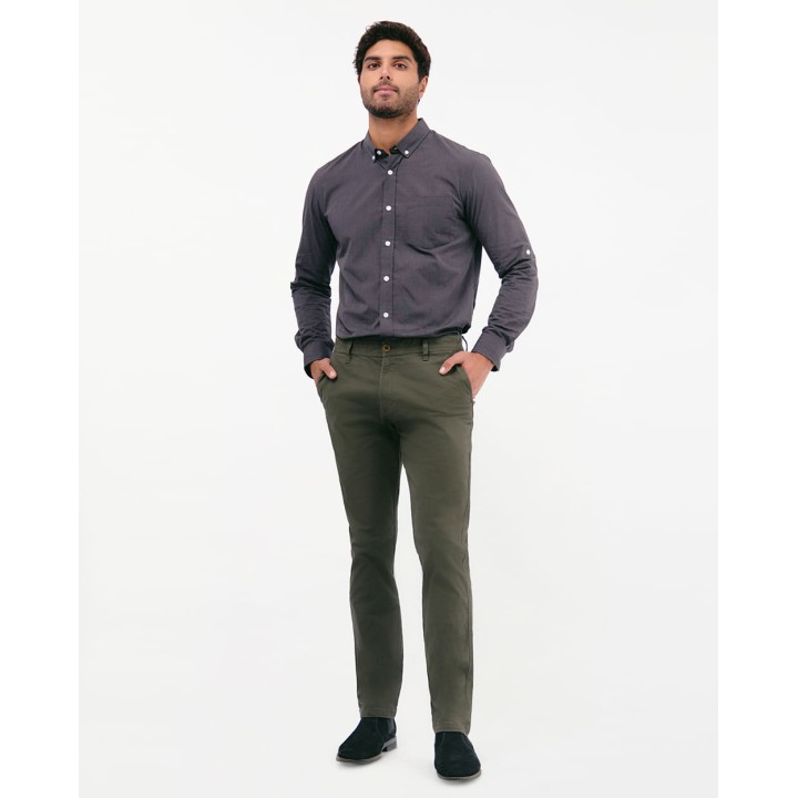 Pantalón Hombre Nikolas Core Verde Forestal