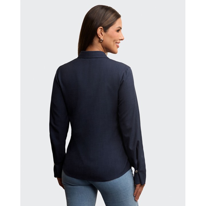 Blusa Mujer Janice Azul Atlántico