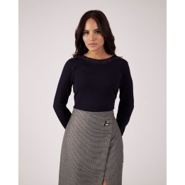 Chompa Mujer Namora Azul Náutico