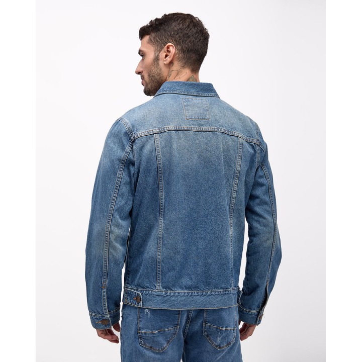 Casaca Jean Hombre Nee Azul Medio