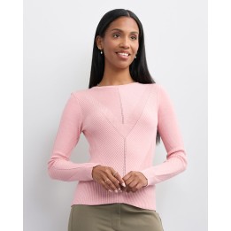 Chompa Mujer Jimena Rosa Barbie
