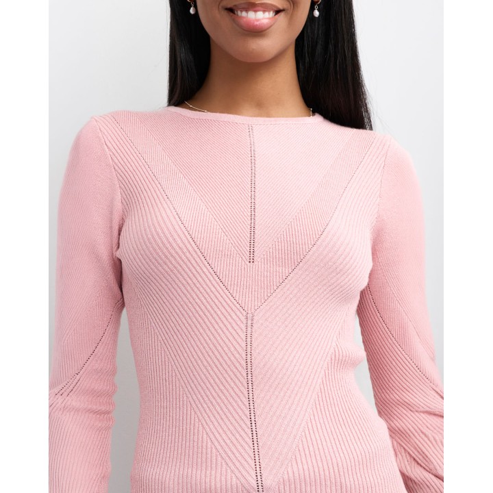 Chompa Mujer Jimena Rosa Barbie