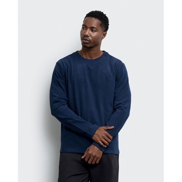 Polera Hombre Quino Azul Oxford