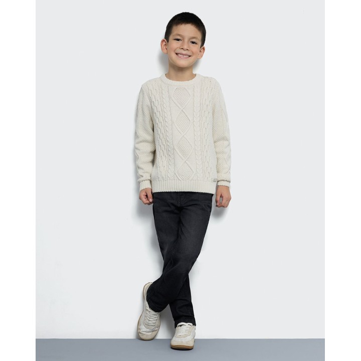 Chompa Niño Odin Beige Arena