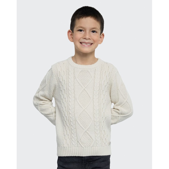 Chompa Niño Odin Beige Arena
