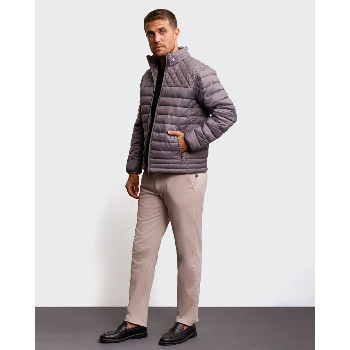Casaca Hombre Anthony Gris Oscuro