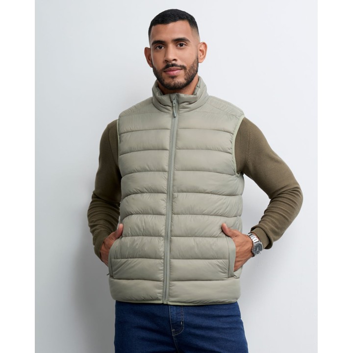 Chaleco Hombre Oscar Verde Empolvado