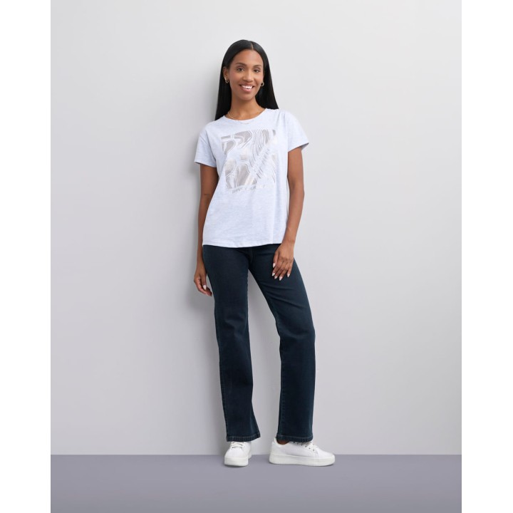 Polo Mujer Niza Niquel Poly Htr