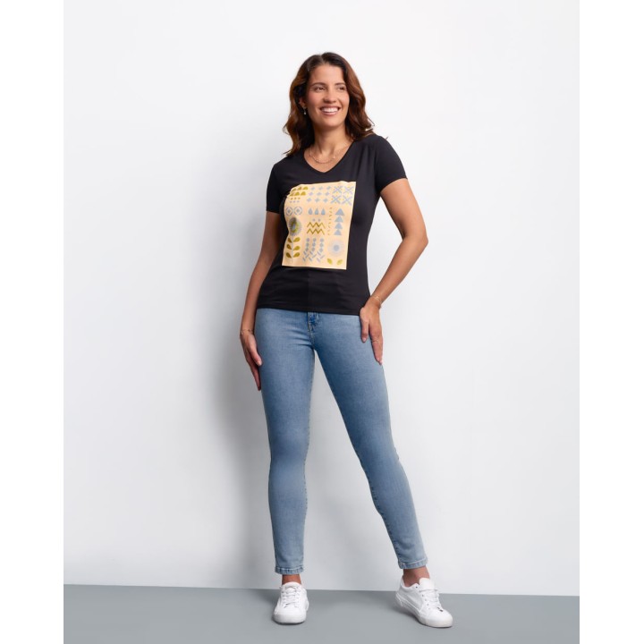 Polo Mujer Romelia Negro