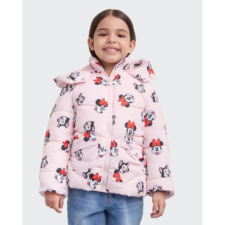 Casaca Niña Aura Rosado Agua