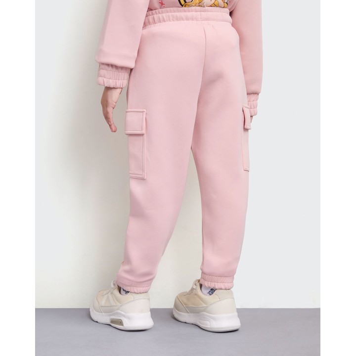 Pantalón Niña Emmy Rosado Wood