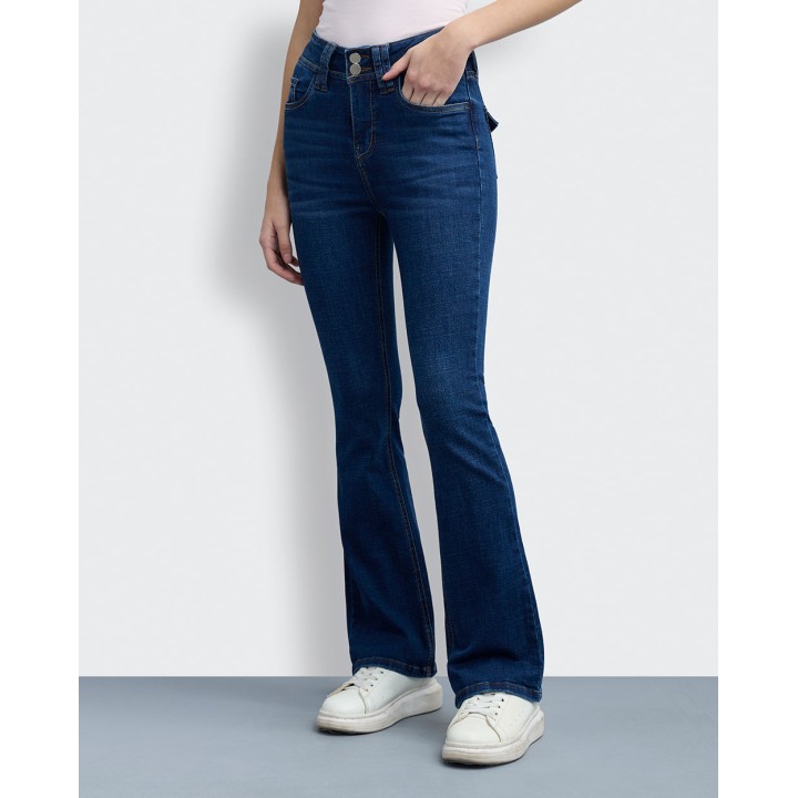 Jean Mujer Carme Dark Wash