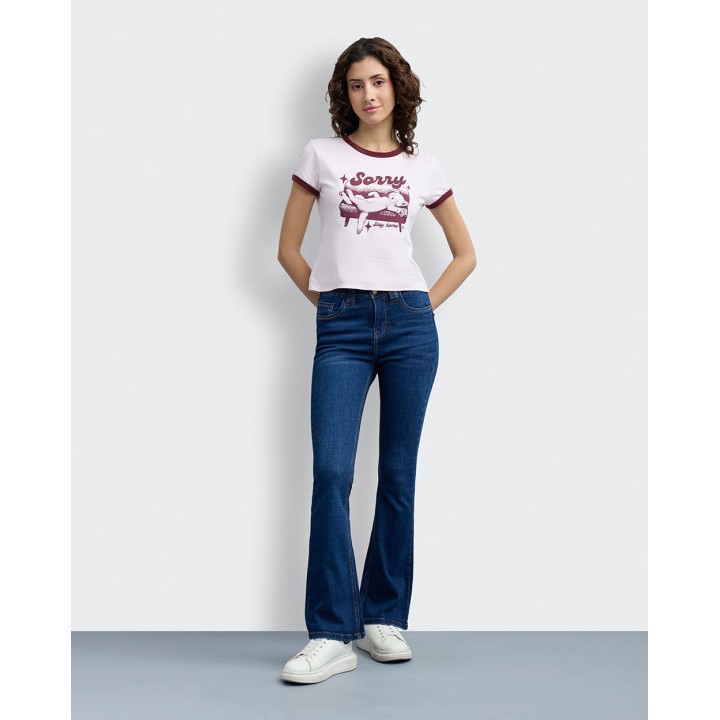 Jean Mujer Carme Dark Wash