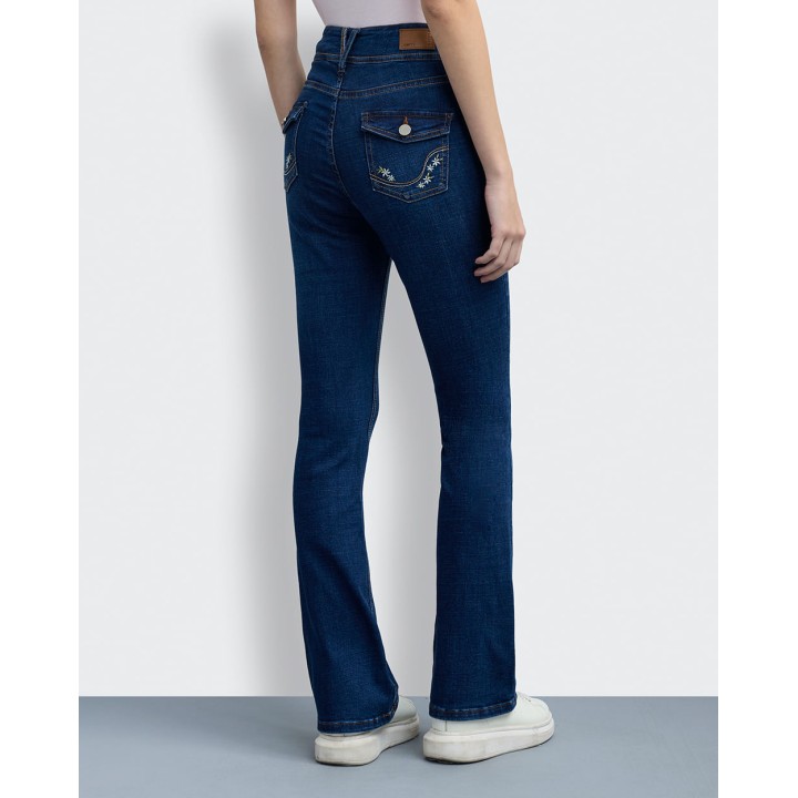 Jean Mujer Carme Dark Wash