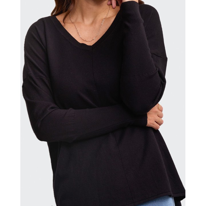Chompa Mujer Mabel Negro