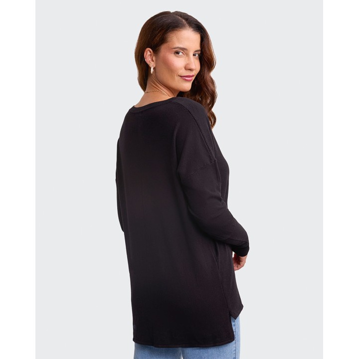 Chompa Mujer Mabel Negro
