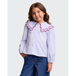 Blusa Niña Lilita Celeste