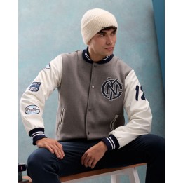 Casaca Hombre Marquez Gris Melange