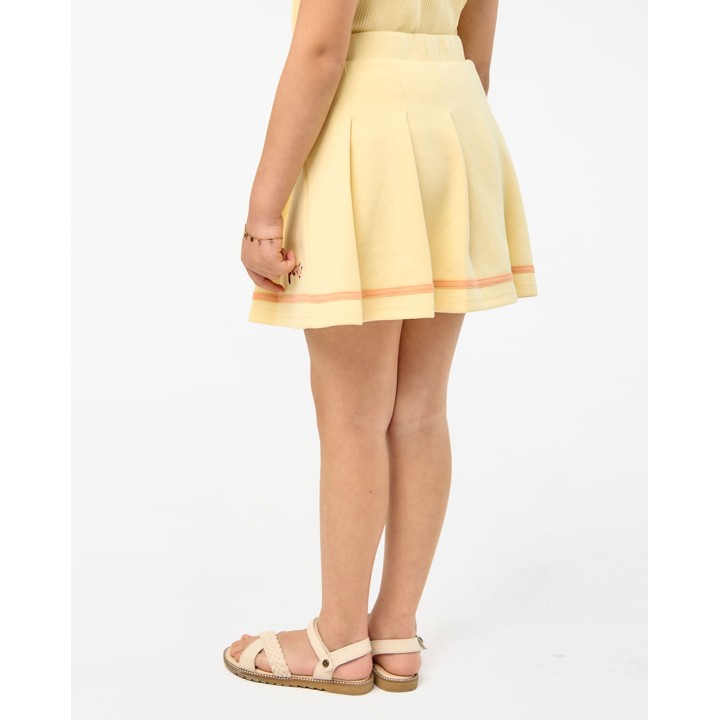 Short Niña Emilia Amarillo Pastel