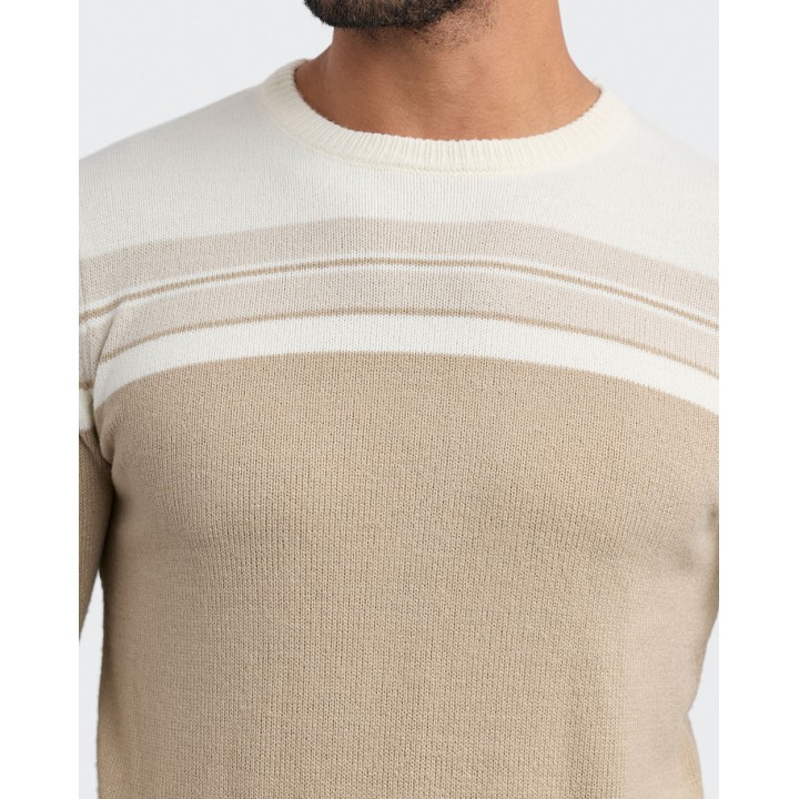 Chompa Hombre Jhair Beige Safari