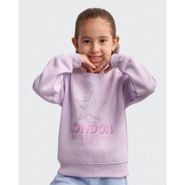 Polera Niña Francine Lila Violeta