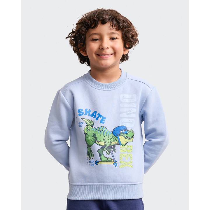 Polera Niño Franklin Celeste Bell