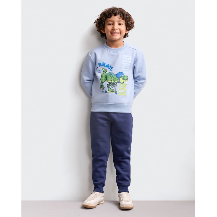 Polera Niño Franklin Celeste Bell