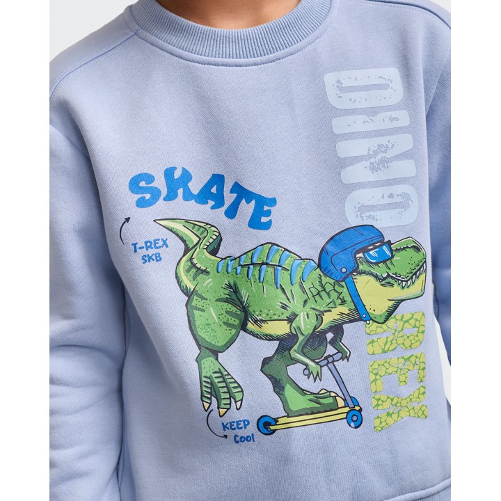 Polera Niño Franklin Celeste Bell
