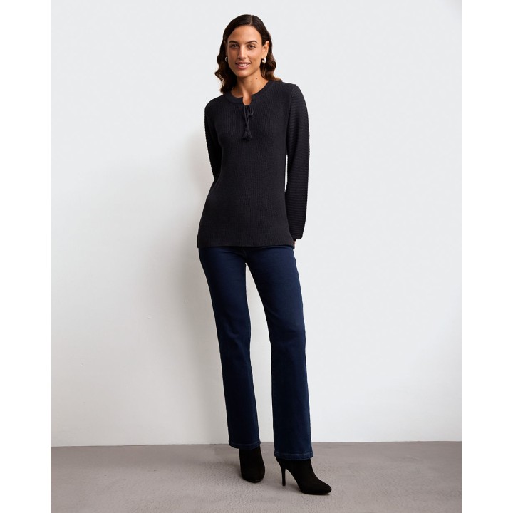 Chompa Mujer Zalam Charcoal