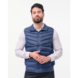 Chaleco Hombre Oliver Azul Oxford