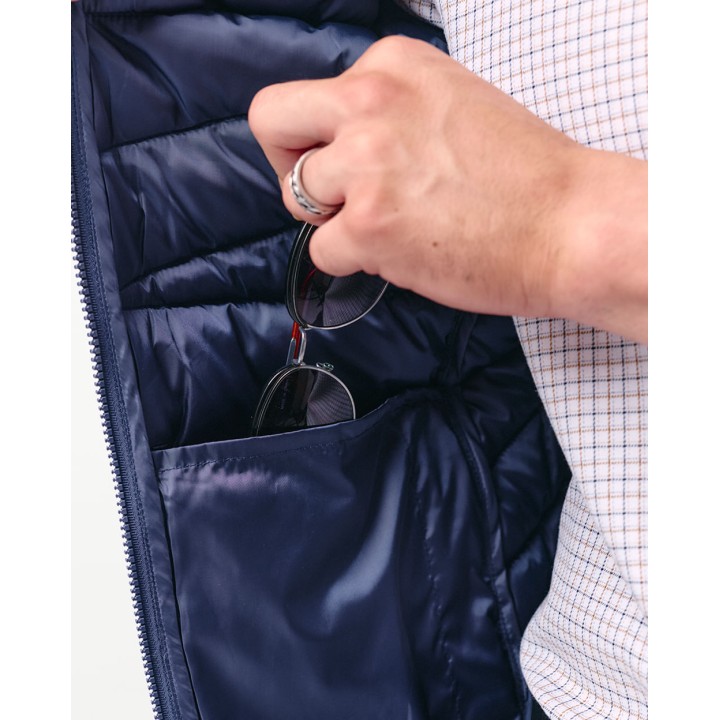 Chaleco Hombre Oliver Azul Oxford