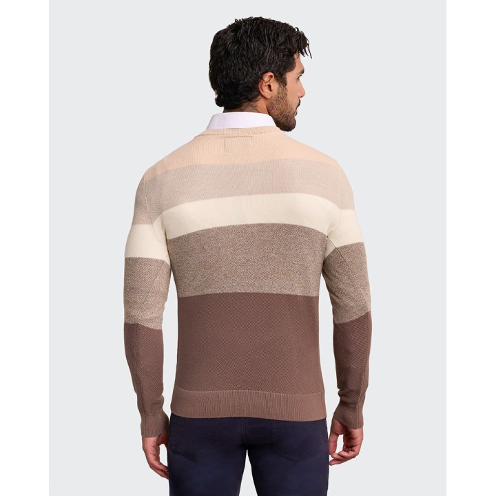 Chompa Hombre Jhair Marron Chocolate