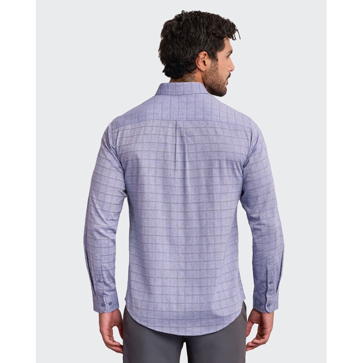 Camisa Hombre Patrick Azul Oxford