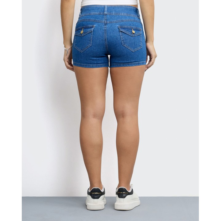 Short Mujer Damaris Medium Wash