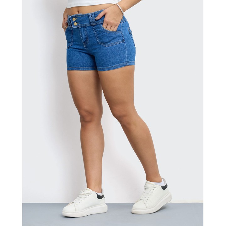 Short Mujer Damaris Medium Wash