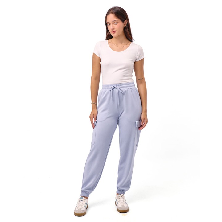 Jogger Mujer Mila Celeste Lavanda