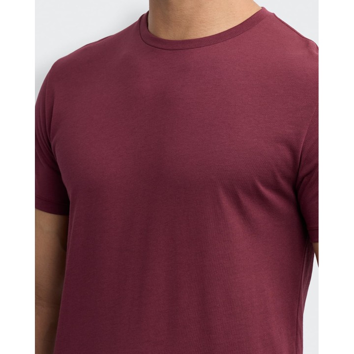 Polo Hombre José Core Guinda Sombra