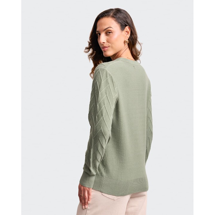 Chompa Mujer Mora 3a Verde Vintage
