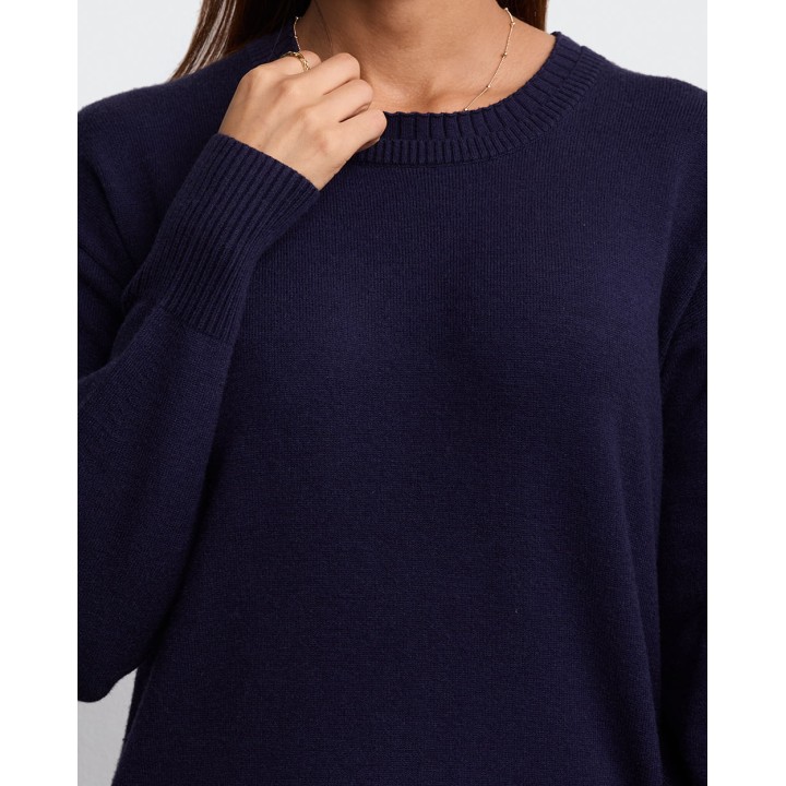 Chompa Mujer Mora 3b Azul Atlántico