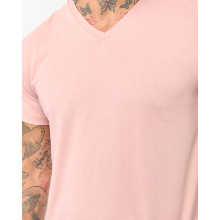 Polo Hombre César Core Rosado Empolvado
