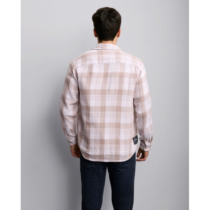 Camisa Hombre Amets Beige Safari