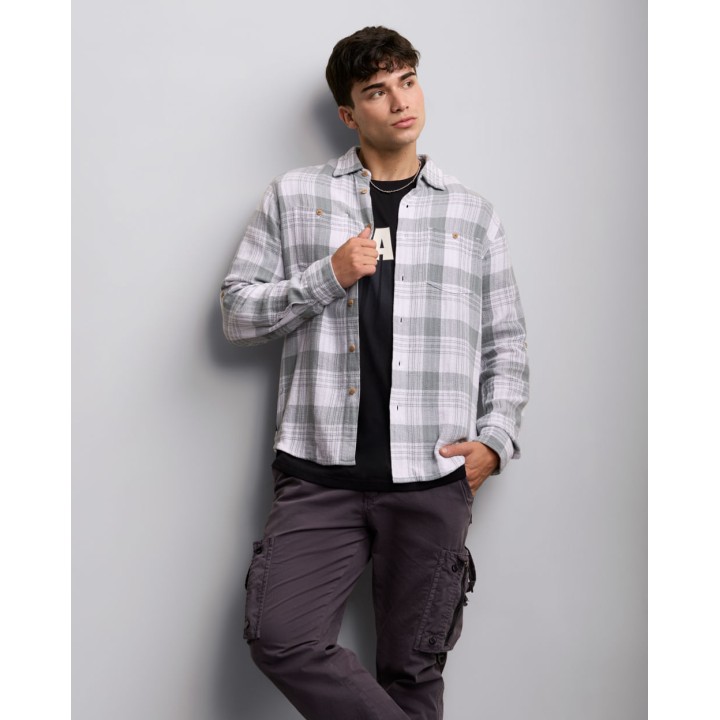 Camisa Hombre Amets Verde Slate