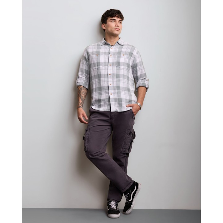 Camisa Hombre Amets Verde Slate