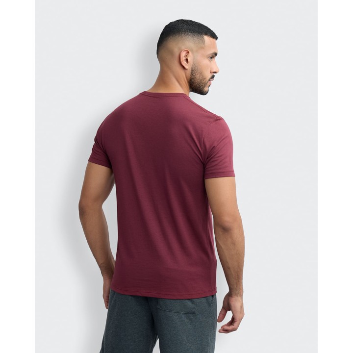 Polo Hombre José Core Guinda Sombra