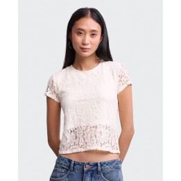 Polo Mujer Celinne Crema Angora