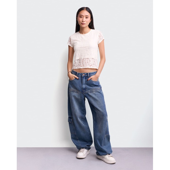 Polo Mujer Celinne Crema Angora