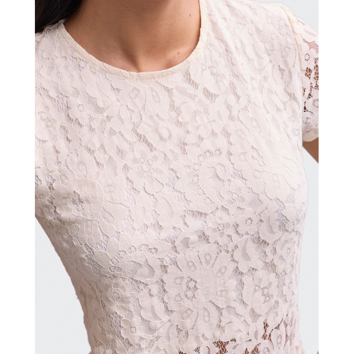 Polo Mujer Celinne Crema Angora
