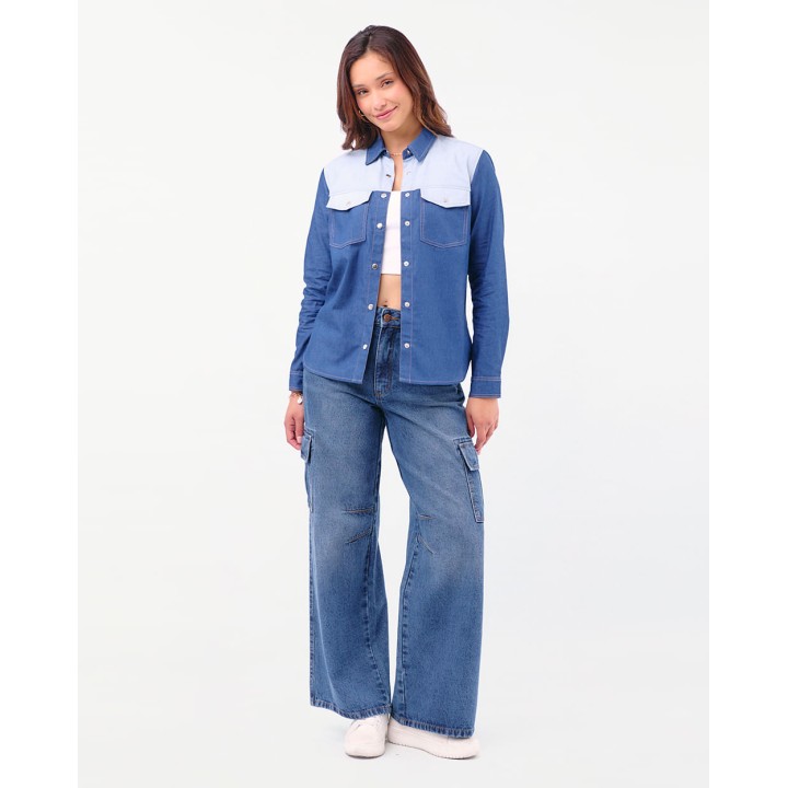 Jean Mujer Mayah Total Dirty Cristal